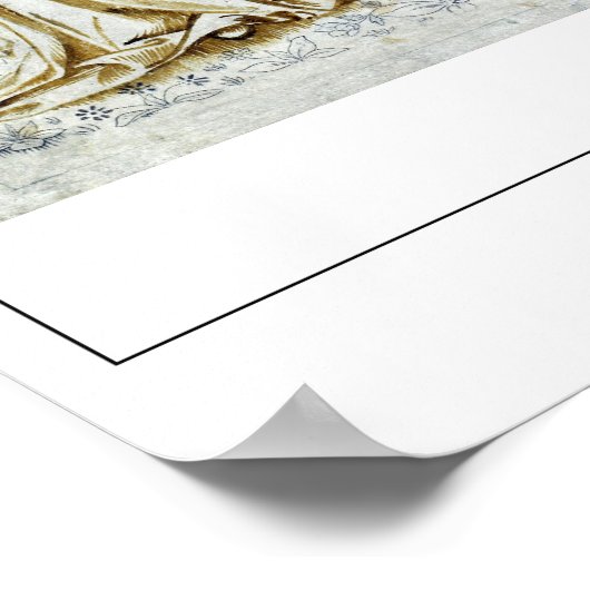 Edward Burne-Jones Zedign Art Poster #92 (Ecke)