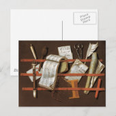 Edward Collier - Briefständer Postkarte (Vorne/Hinten)