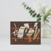 Edward Collier - Letter-Rack Postkarte (Stehend Vorderseite)