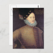 Edward de Vere, 17. Graf von Oxford Postkarte (Vorne/Hinten)