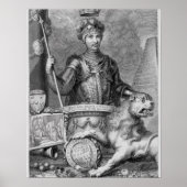 Edward Der Schwarze Prinz (1330-76) nach dem Klost Poster (Vorne)