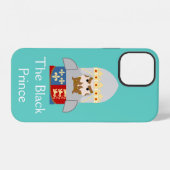 Edward der Schwarze Prinz iPhone Hülle (Rückseite (Horizontal))