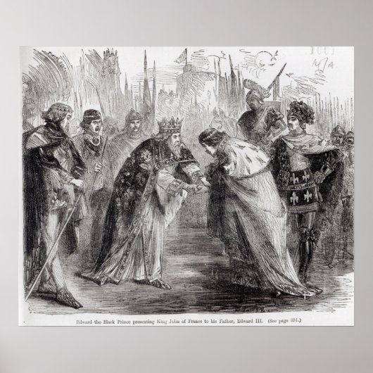 Edward der Schwarze Prinz Poster (Vorne)