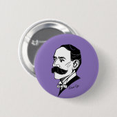 Edward Elgar Button (Vorne & Hinten)