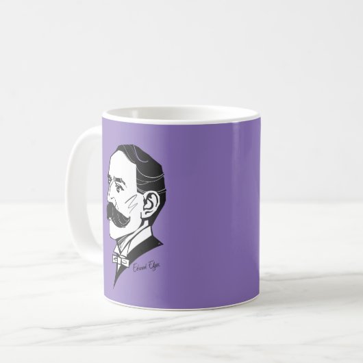 Edward Elgar Kaffeetasse (Vorderseite Links)