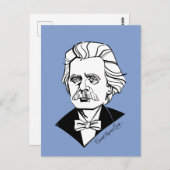 Edward Elgar Postkarte (Vorne/Hinten)