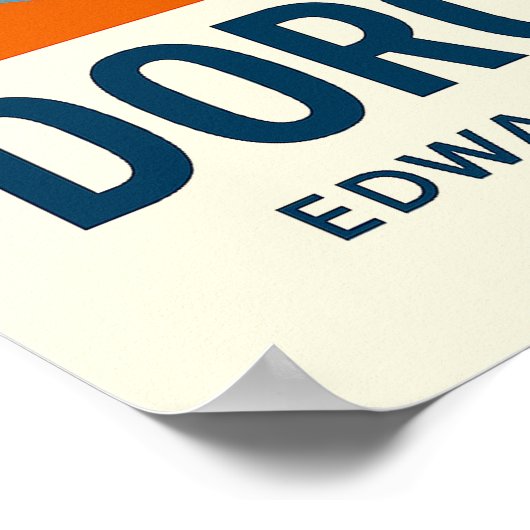 Edward Everett Square Poster (Ecke)