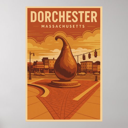 Edward Everett Square Travel Poster (Vorne)