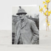 Edward-Grau, 1. Vicomte Grey von Fallodon Karte (Gelbe Blume)