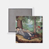 Edward Herbert Magnet (Vorderseite/Rückseite)