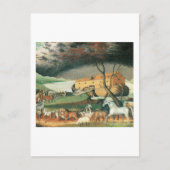 Edward Hicks Noahs Arche Postkarte (Vorderseite)