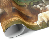 Edward Hicks Noahs Ark Geschenkpapier (Rolleneckpunkt)