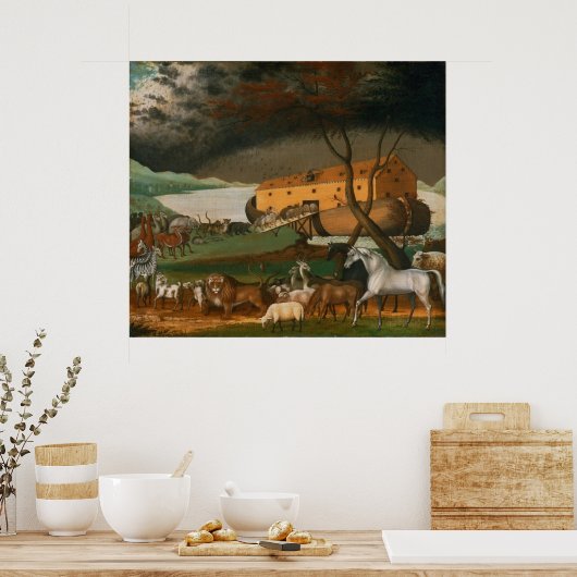 Edward Hicks - Noah's Ark Poster (Küche)