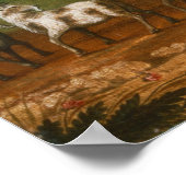 Edward Hicks - Noah's Ark Poster (Ecke)