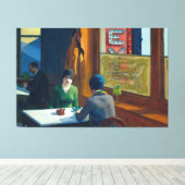 Edward Hopper - Chop Suey (1930) Leinwanddruck (Insitu (Holzboden))