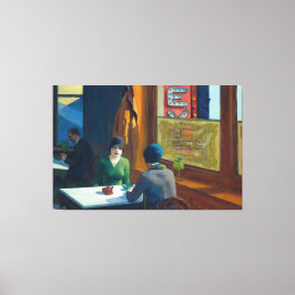 Edward Hopper - Chop Suey (1930) Leinwanddruck