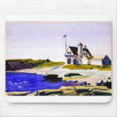 Edward Hopper Coast Guard Station Maine Mousepad (Vorne)