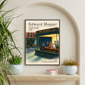 Edward Hopper Druck | Nighthawks Poster