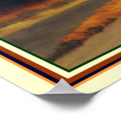 Edward Hopper "Gas" 1940 12x16 Poster (Ecke)