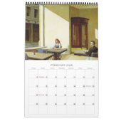 Edward Hopper Gemälde 2026 Mauerkalender Kalender (Feb 2026)