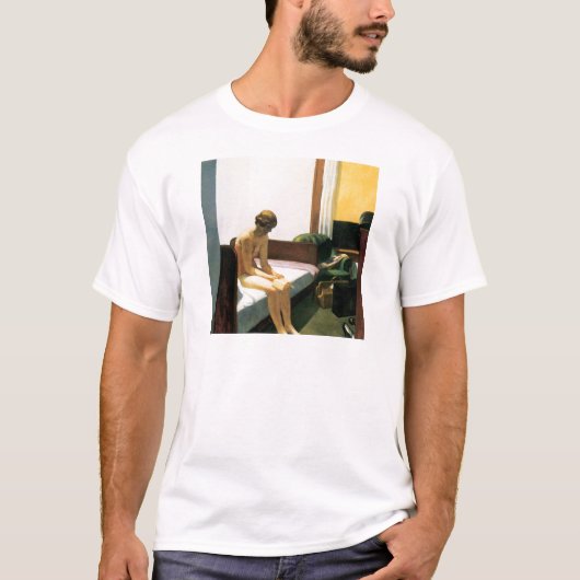 Edward Hopper-Hotelzimmer T-Shirt (Vorderseite)