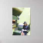 Edward Hopper - Kompartiment C Leinwanddruck (Vorderseite)