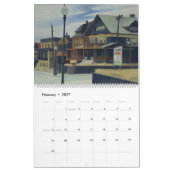 Edward Hopper Kunstgemälde Vintage Kalender (Feb 2027)