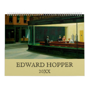 Edward Hopper Kunstgemälde Vintage Kalender