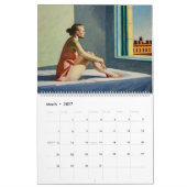 Edward Hopper Kunstgemälde Vintage Kalender (Mär 2027)