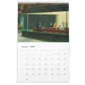 Edward Hopper Künstlerische Ästhetik Wandkalender (Jan 2027)