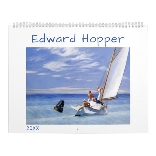 Edward Hopper Künstlerischer Wandkalender (Titelbild)