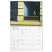 Edward Hopper Künstlerischer Wandkalender (Feb 2027)