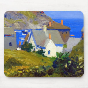Edward Hopper Monhegan Houses Mousepad