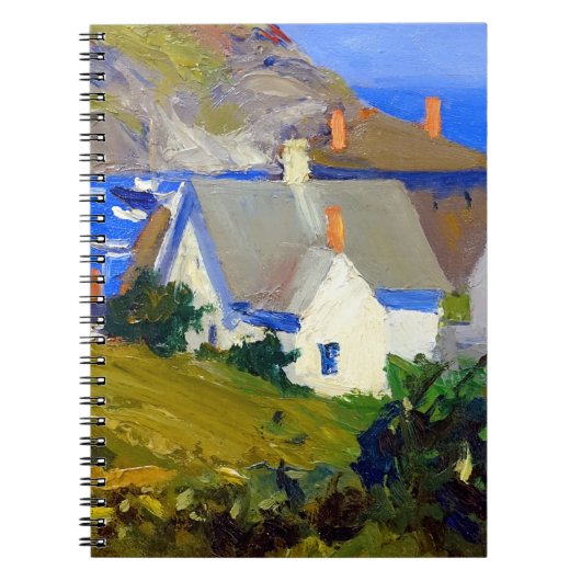 Edward Hopper Monhegan Houses Notizblock (Vorderseite)