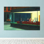 Edward Hopper - Nighthawks Leinwanddruck (Insitu (Holzboden))