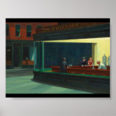 Edward Hopper - Nighthawks Poster (Vorne)