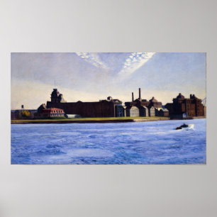 Edward Hopper Sea Coast Artistic Poster