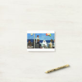 Edward Hopper Soir Bleu Post-it Klebezettel (Auf Schreibtisch)