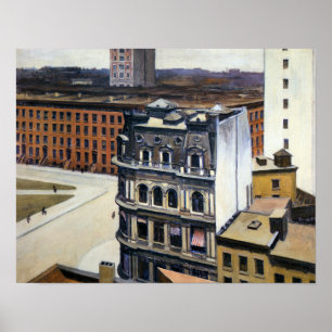 Edward Hopper The City 13"x17" Poster