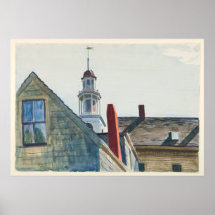 Edward Hopper Universalist Church Poster
