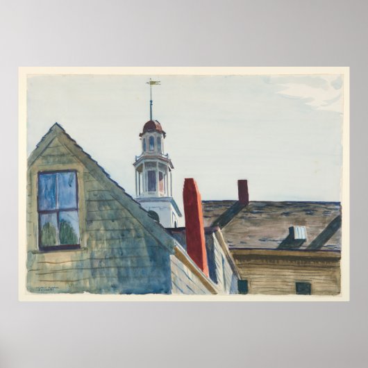 Edward Hopper Universalist Church Poster (Vorne)