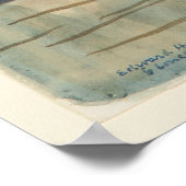 Edward Hopper Universalist Church Poster (Ecke)