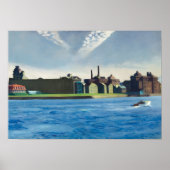 Edward Hopper Vintage-Kunstplakat Poster (Vorne)