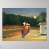 Edward Hopper Vintage-Kunstplakat Poster (Vorne)