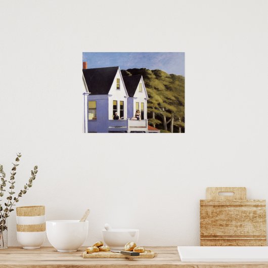 Edward Hopper Wall Art Design Decorations Poster (Küche)