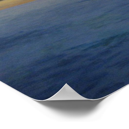 Edward Hopper Wall Decoder Print Poster (Ecke)