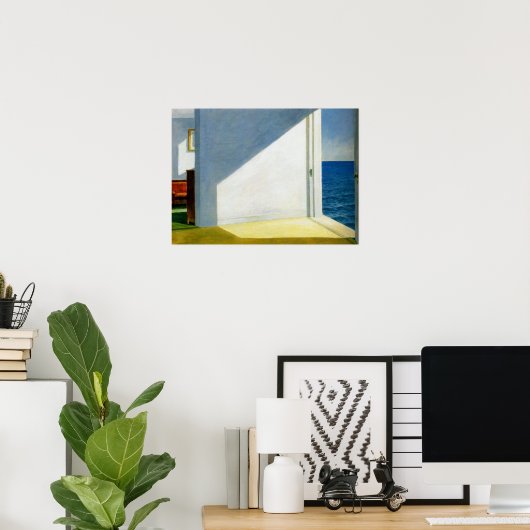 Edward Hopper Wall Decoder Print Poster (Heimbüro)