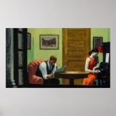 Edward Hopper Wall Decoder Print Poster (Vorne)