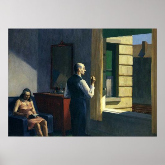 Edward Hopper Wall Decoder Print Poster (Vorne)