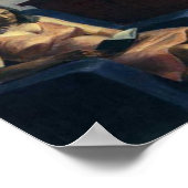 Edward Hopper Wall Decoder Print Poster (Ecke)